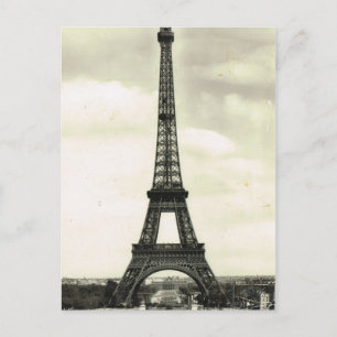 Carte Postale Vintage France, Paris, Tour Eiffel