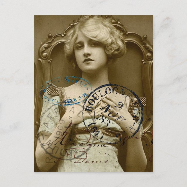 Carte Postale Vintage Gal (Devant)