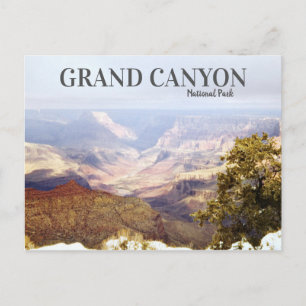Carte Postale Vintage Grand Canyon Rétro Voyage Pittoresque Dése