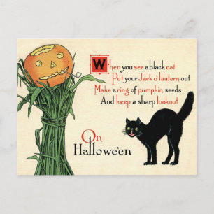 Carte postale Vintage Halloween