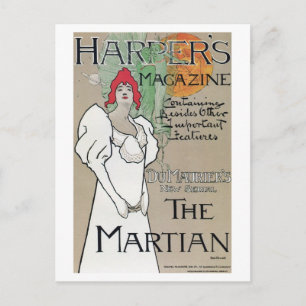 Carte Postale Vintage Harper's Magazine de la série Du Maurier
