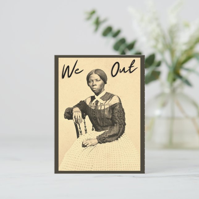 Carte Postale Vintage Harriet Tubman (Debout devant)