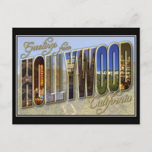 Carte postale Vintage Hollywood