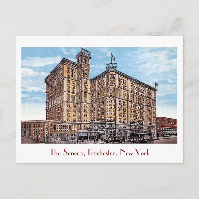 Carte postale vintage Hotel Seneca (Devant)