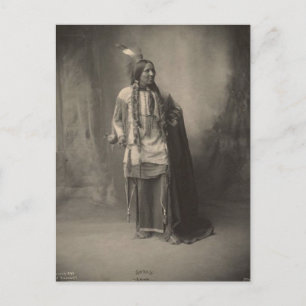 Carte Postale Vintage indien : Six Toes, Kiowa -