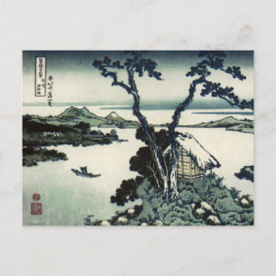 Carte Postale Vintage Japanese Print by Hokusai