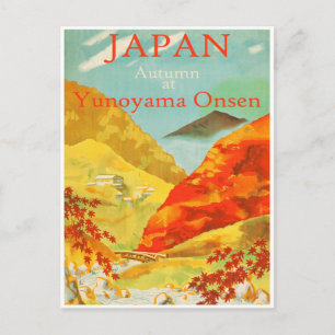 Carte postale vintage Japon