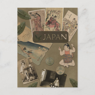 Carte postale vintage Japon