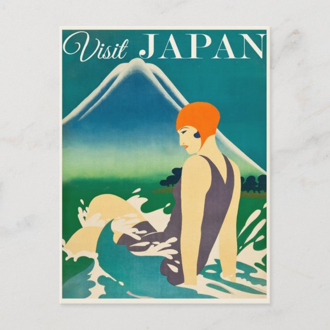 Carte postale vintage Japon (Devant)