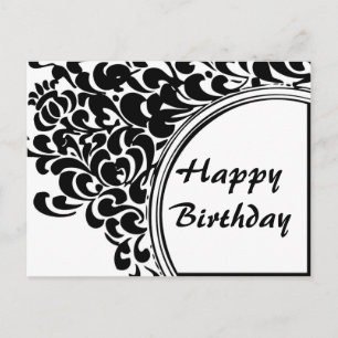 Carte Postale Vintage Joyeux Anniversaire