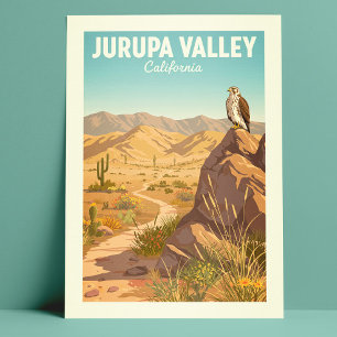 Carte Postale Vintage Jurupa Valley Californie