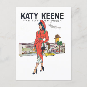 Carte postale vintage Katy Keene Hollywood