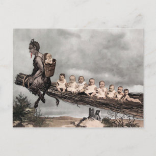 Carte postale vintage Krampus