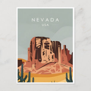 Carte Postale vintage Las Vegas Nevada Salutations de bienvenue