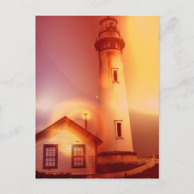 Carte postale vintage Lighthouse (Devant)