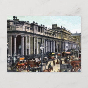 Carte Postale Vintage London Bank Angleterre antique
