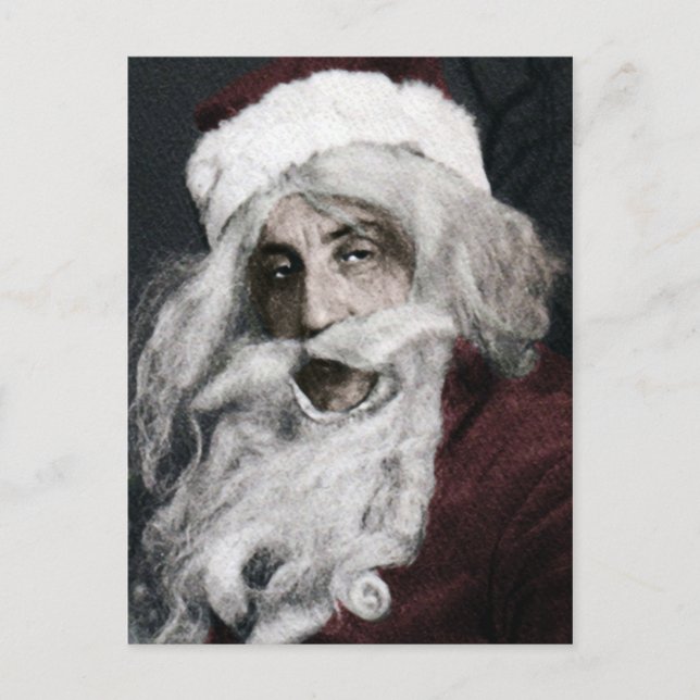 Carte postale vintage Lousy Père Noël (Devant)