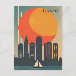 Carte Postale vintage Luanda Angola capitale Afrique