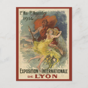 Carte Postale Vintage Lyon France