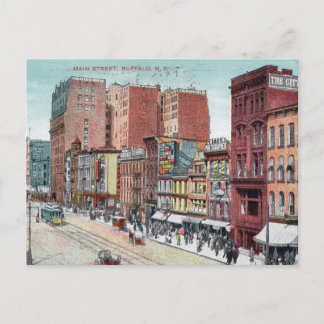 Carte Postale Vintage Main St Postcard 