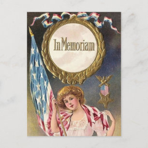 Carte postale vintage Memorial Day
