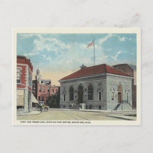 Carte Postale Vintage Menominee Michigan