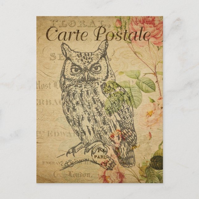 Carte postale Vintage moderne (Devant)