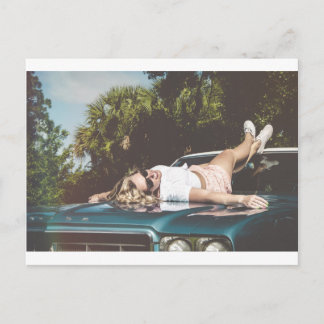 Carte Postale Vintage Monroe inspiré