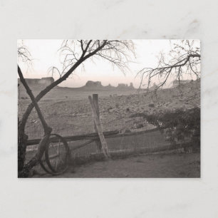 Carte postale vintage Monument Valley Photo
