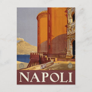 Carte Postale Vintage Napoli Italia Naples Italie Voyages