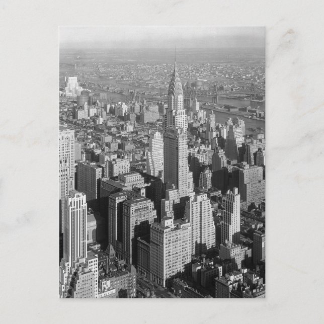Carte postale vintage New York (Devant)