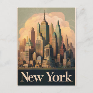 Carte Postale vintage new york