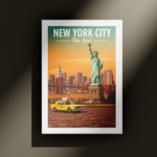 Carte Postale Vintage New York