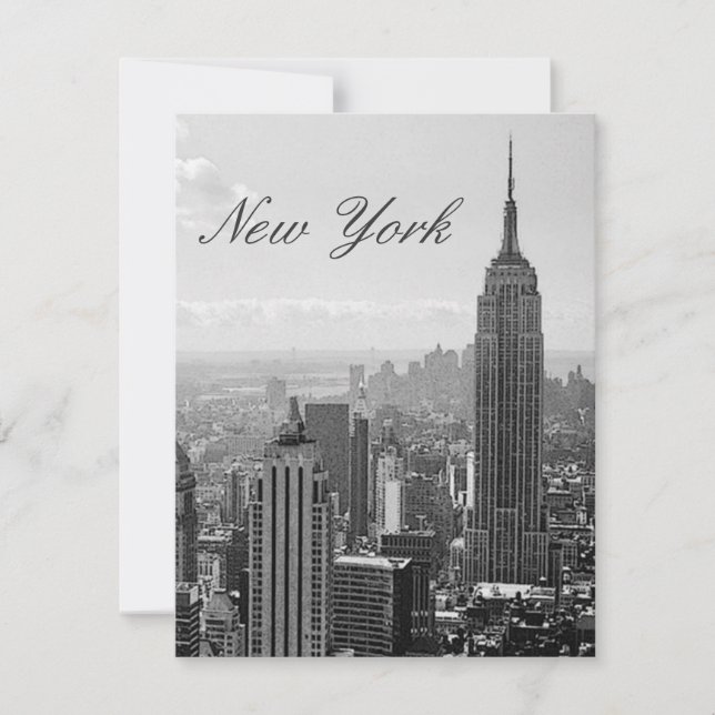 Carte postale vintage New York (Devant)