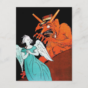 Carte postale vintage Odd Art