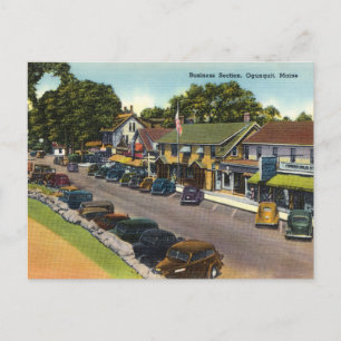 Carte Postale Vintage Ogunquit, Maine