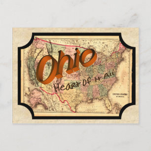 Carte postale vintage Ohio