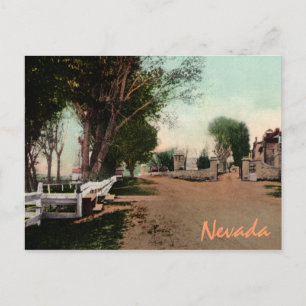 Carte postale Vintage Old Carson City Road