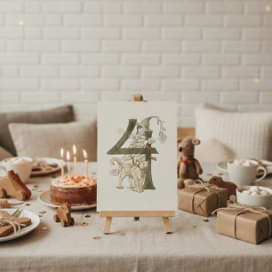 Carte Postale Vintage Ottilia Adelborg Numéro floral - 4