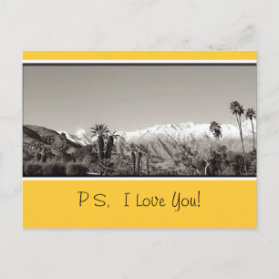 Carte Postale Vintage Palm Springs