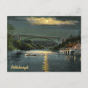 Carte postale Vintage Panther Hollow Lake