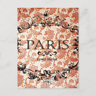 Carte Postale Vintage Paris