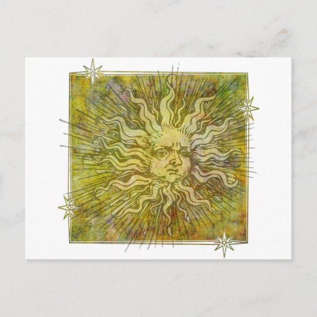 Carte Postale Vintage plein soleil (Devant)