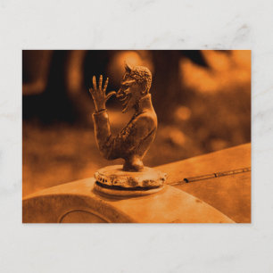 Carte postale vintage pour ornement