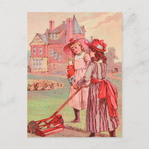 Carte Postale Vintage : publicité pour l'agriculture -
