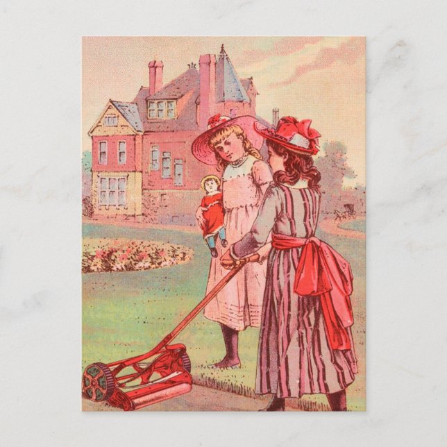 Carte Postale Vintage : publicité pour l'agriculture - (Devant)