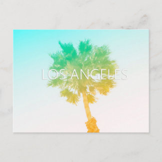 Carte postale Vintage rétro Ombre Los Angeles