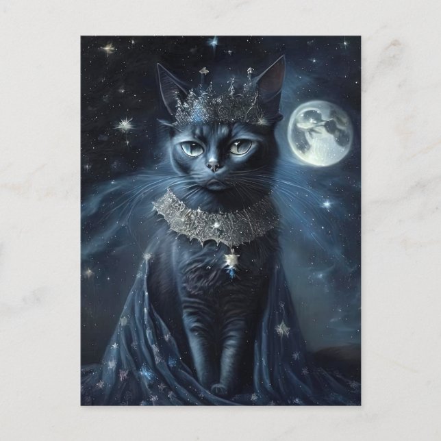 Carte Postale Vintage Royal Cats (Devant)