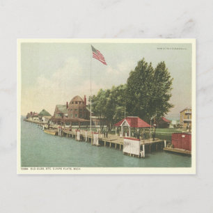 Carte Postale vintage Saint Claire Detroit Michigan