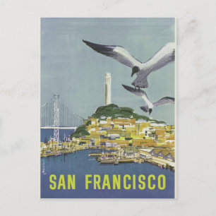 Carte postale vintage San Francisco